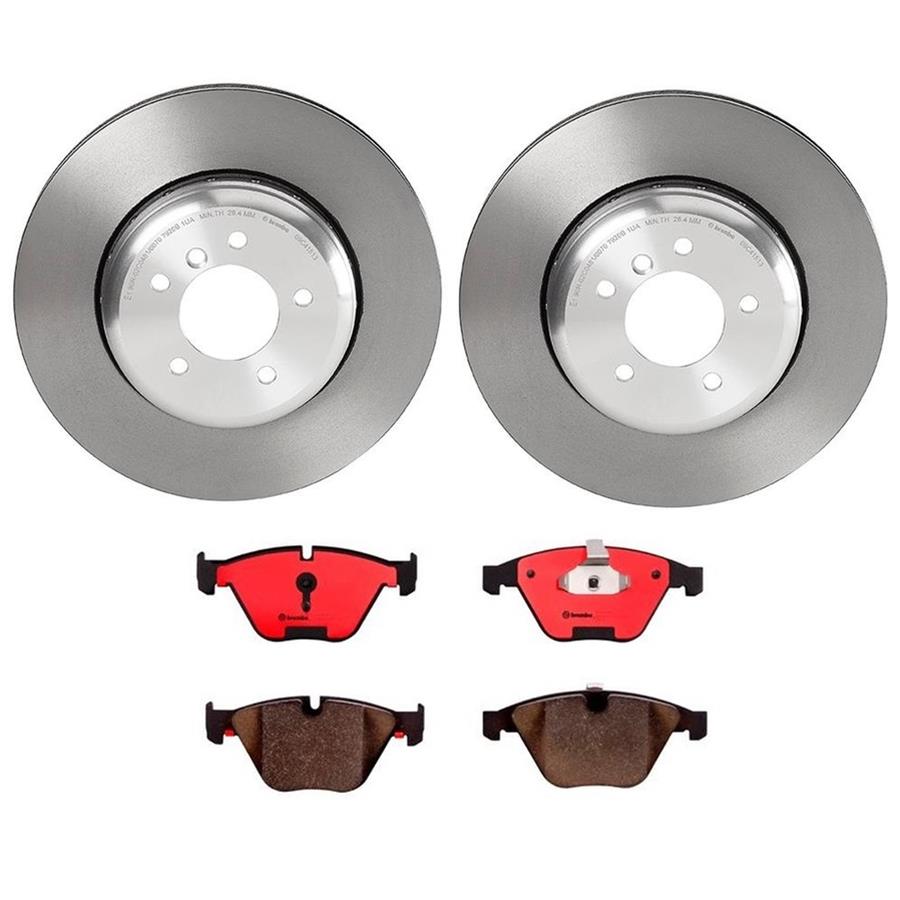 Brembo Disc Brake Pad and Rotor Kits KT00C27