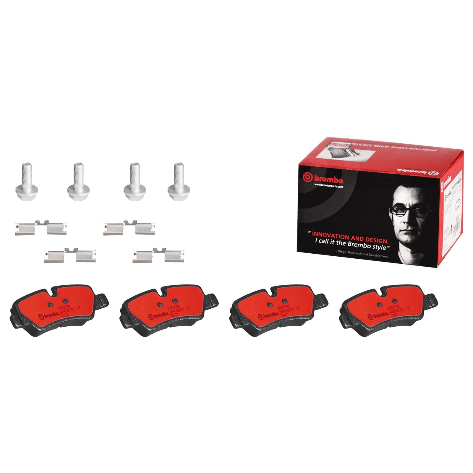 Brembo Disc Brake Pad and Rotor Kits KT04527