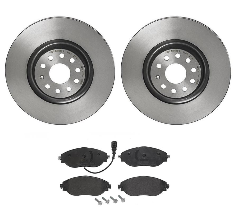 Brembo Disc Brake Pad and Rotor Kits KT04112