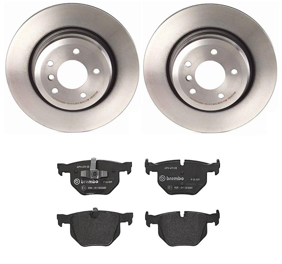 Brembo Disc Brake Pad and Rotor Kits KT04161