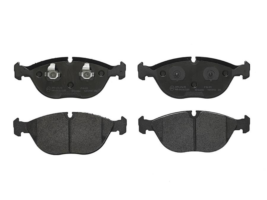 Brembo Low-Met Brake Pads P06019
