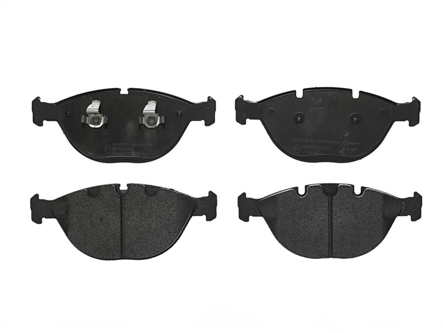 Brembo Disc Brake Pad and Rotor Kits KT04383