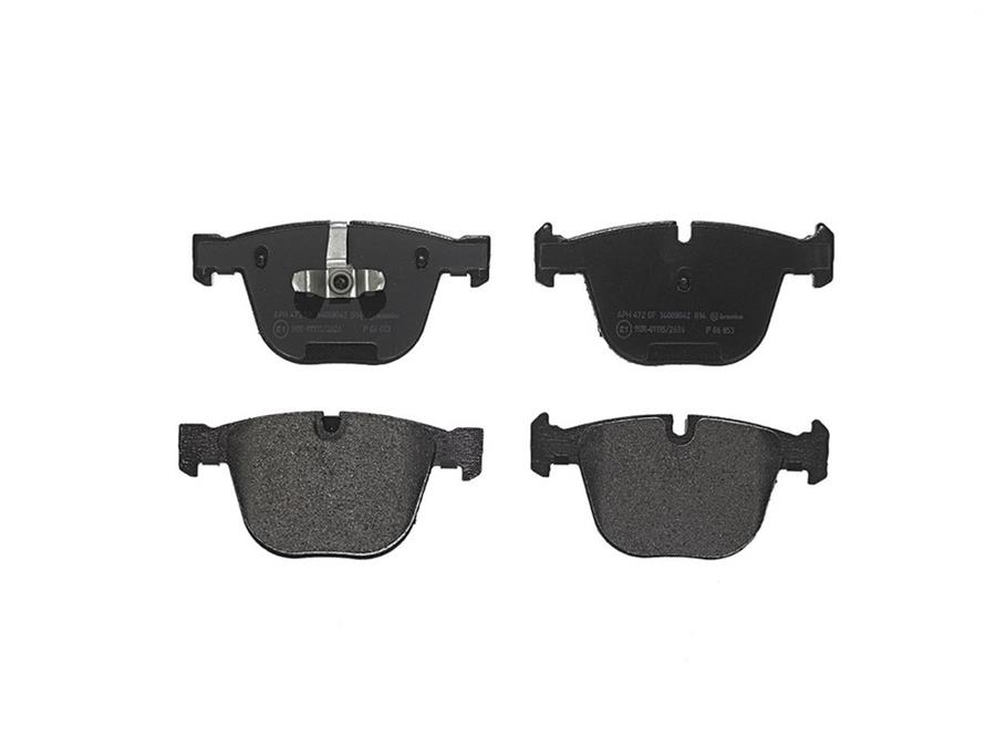 Brembo Low-Met Brake Pads P06053