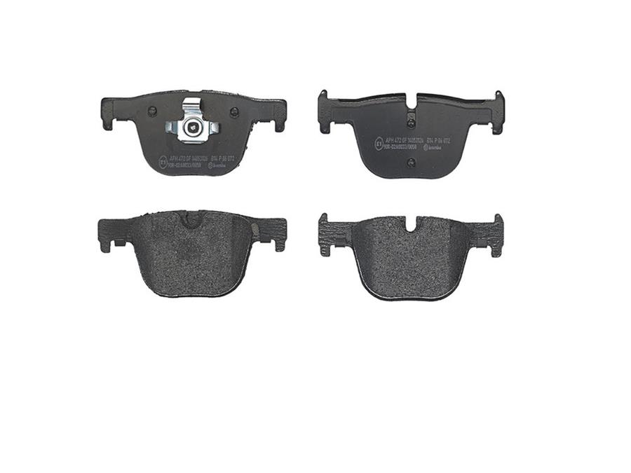 Brembo Low-Met Brake Pads P06072