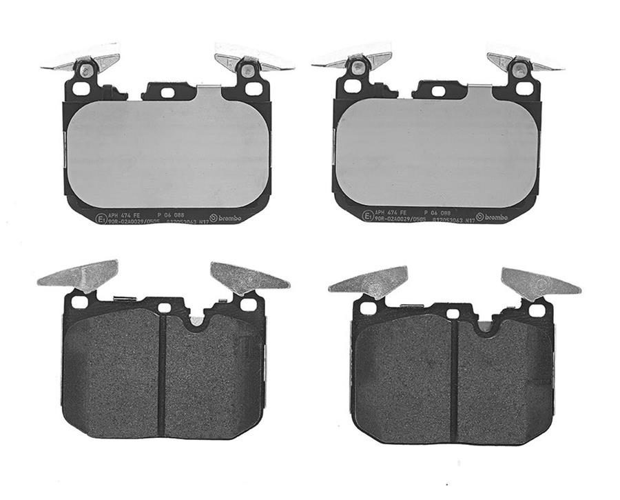 Brembo Disc Brake Pad and Rotor Kits KTX4100