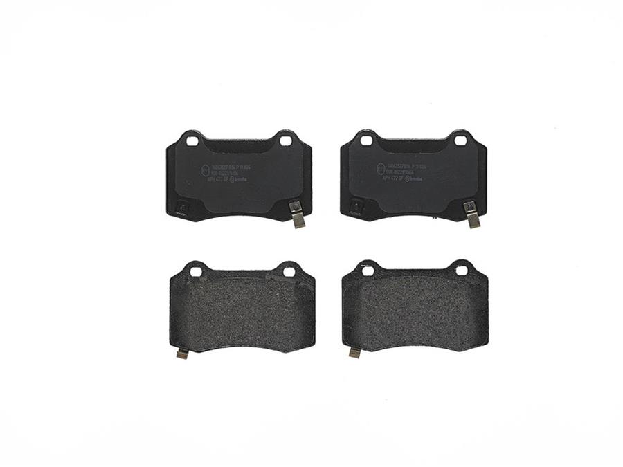 Brembo Disc Brake Pad and Rotor Kits KT04347