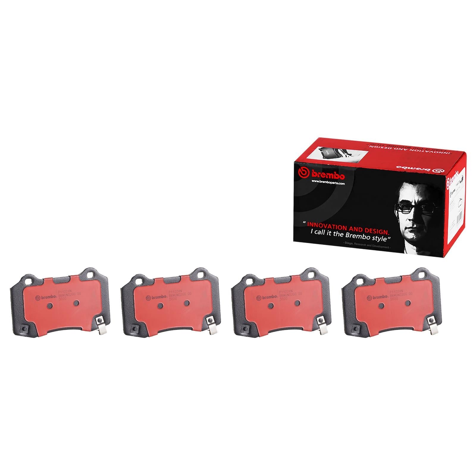 Brembo NAO Ceramic Brake Pads P37012N