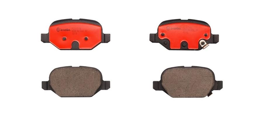Brembo NAO Ceramic Brake Pads P23151N