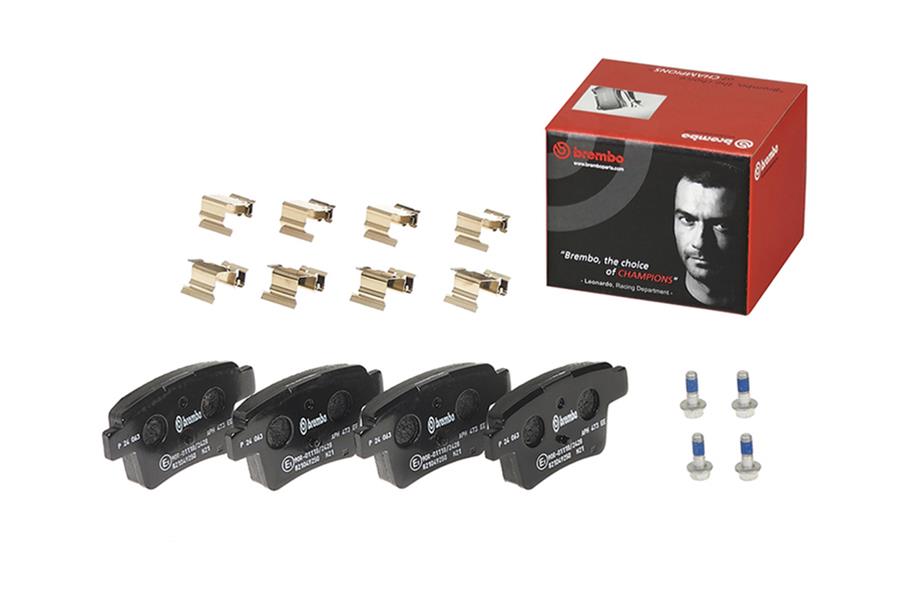 Brembo Disc Brake Pad and Rotor Kits KTX4065