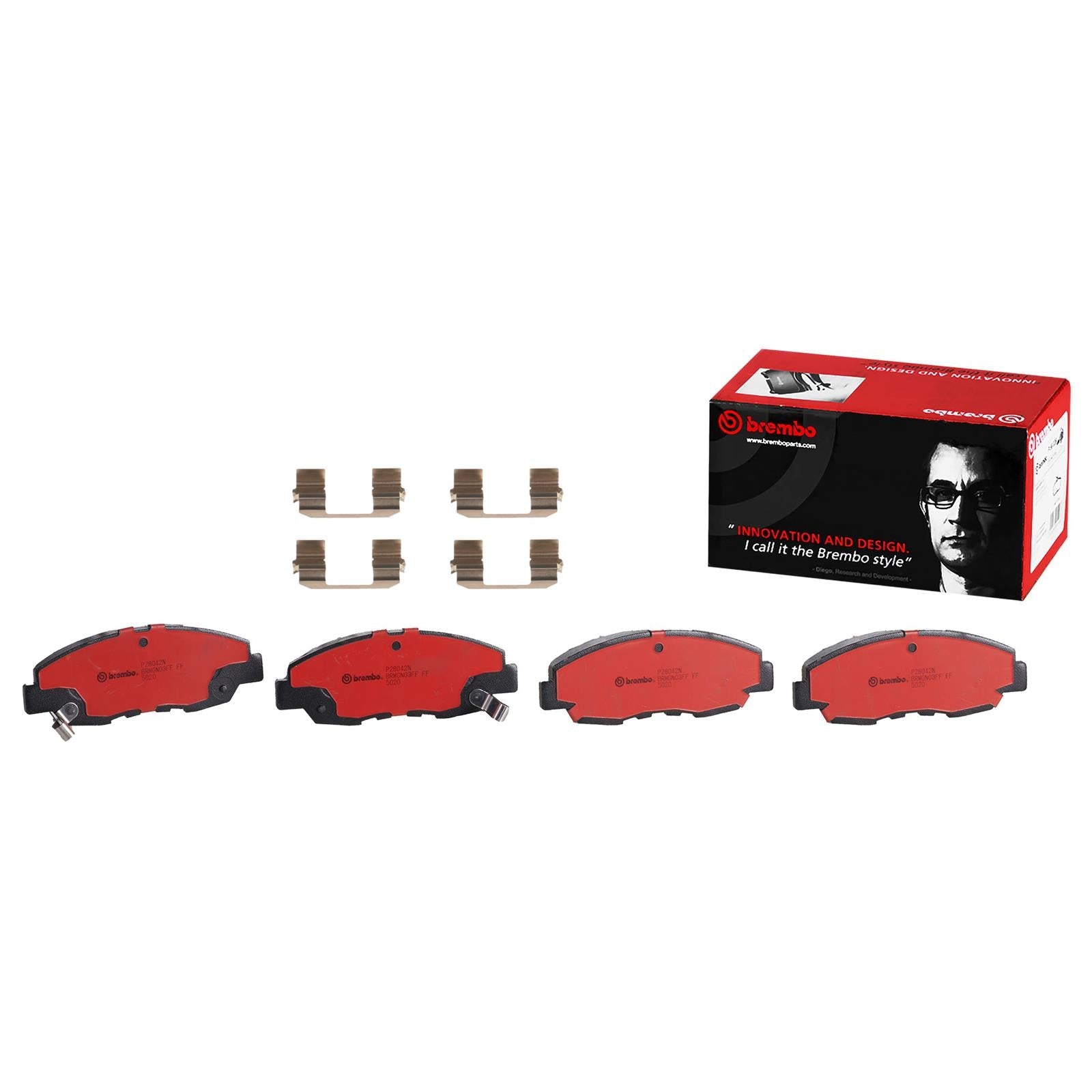 Brembo NAO Ceramic Brake Pads P28042N