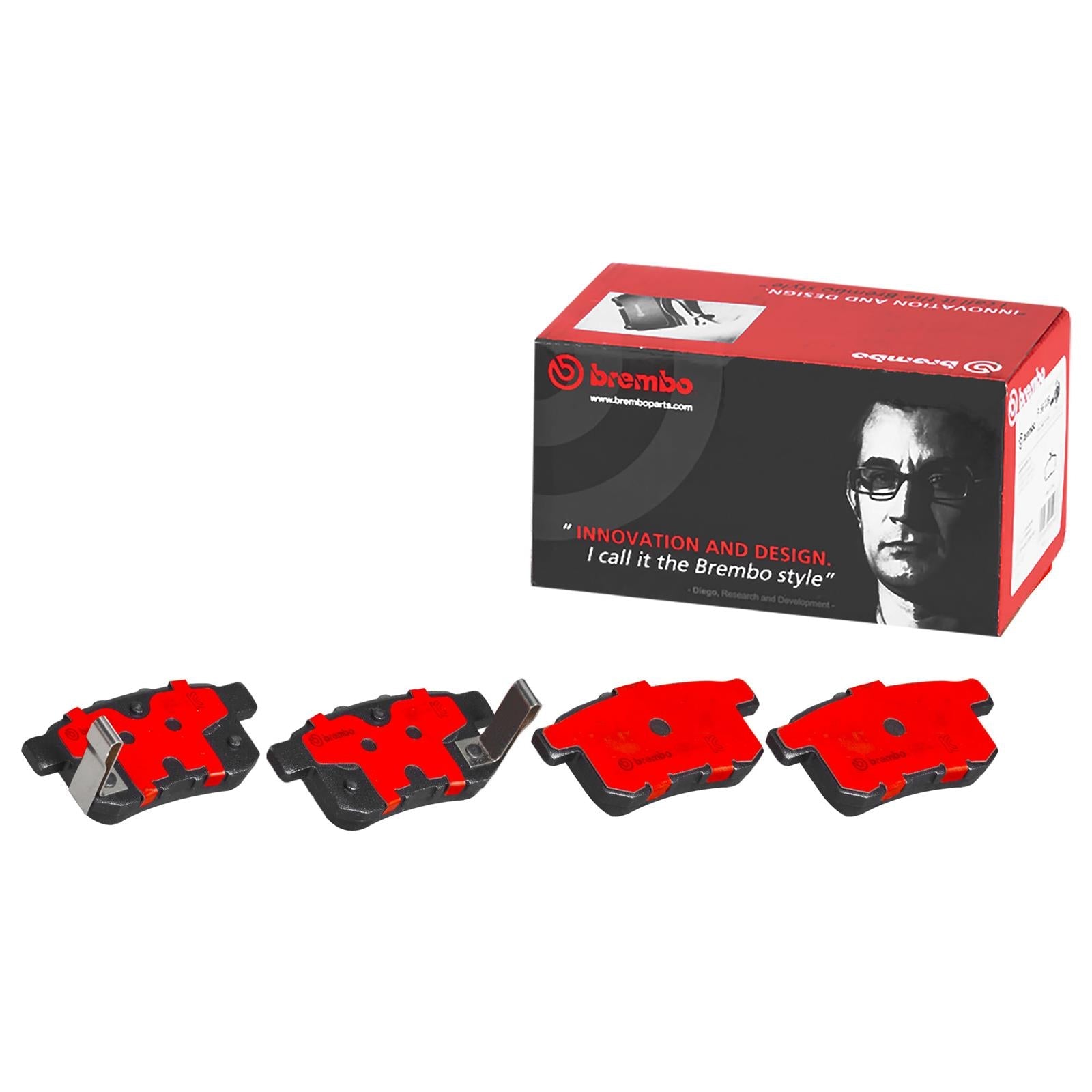 Brembo NAO Ceramic Brake Pads P28072N