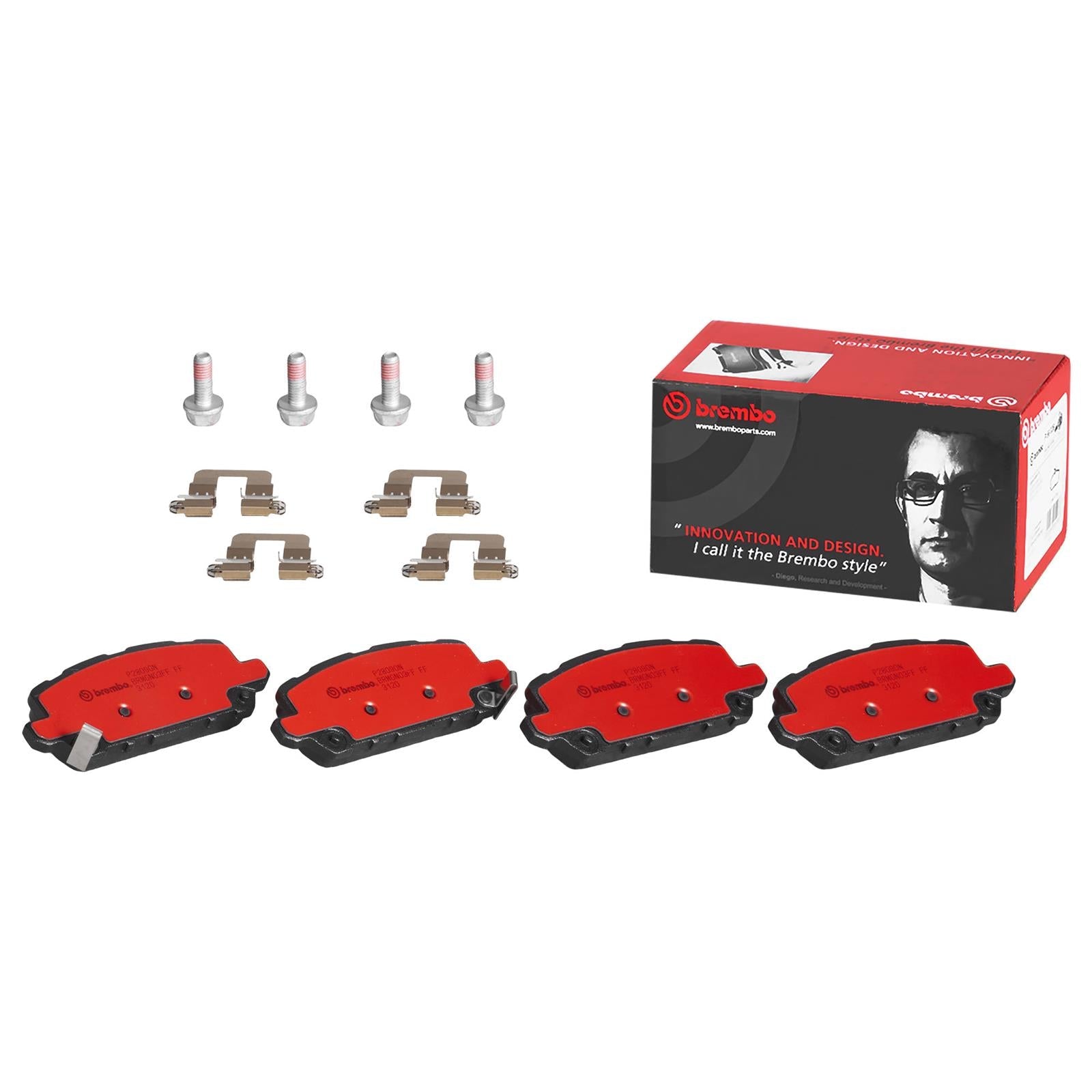 Brembo NAO Ceramic Brake Pads P28090N
