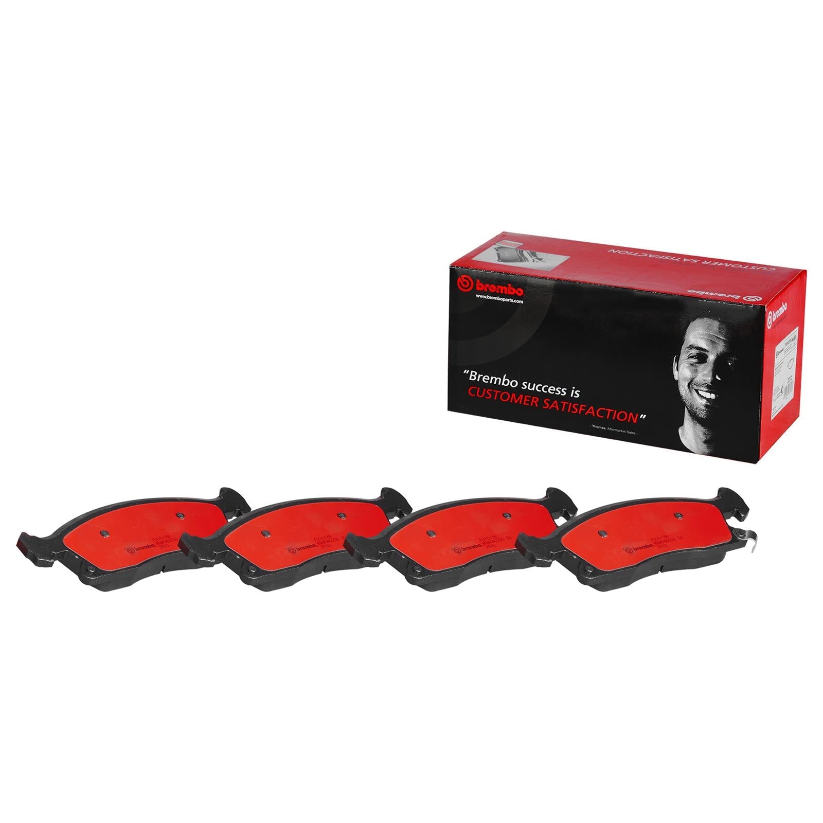 Brembo NAO Ceramic Brake Pads P37017N