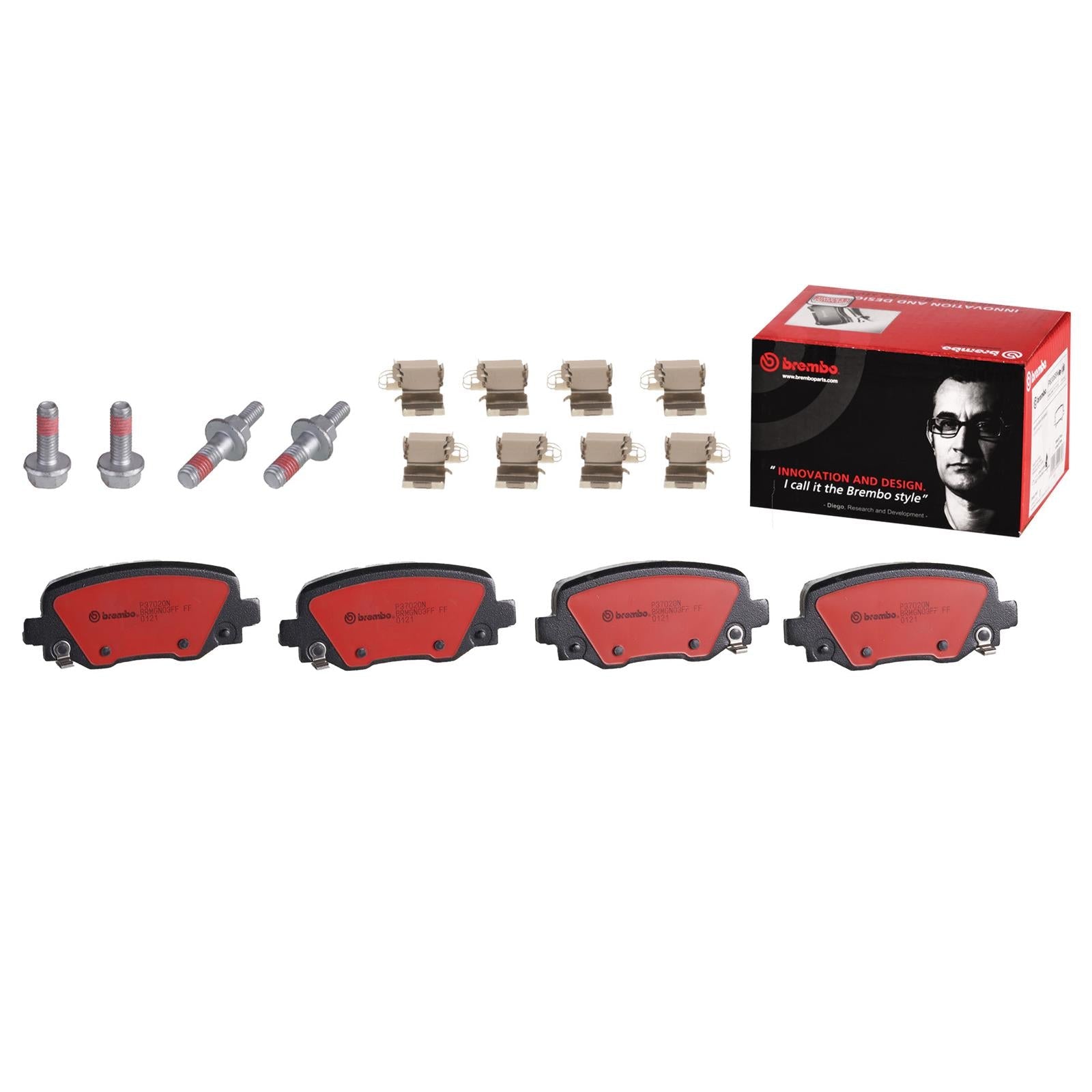Brembo NAO Ceramic Brake Pads P37020N