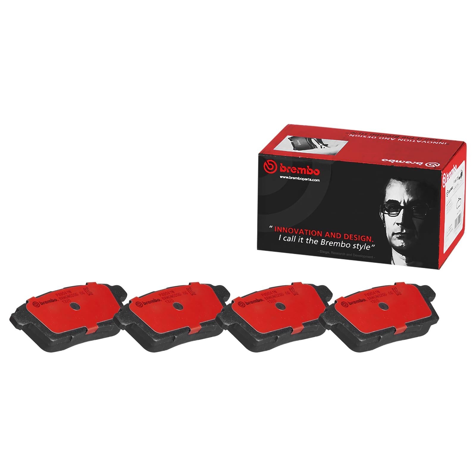 Brembo NAO Ceramic Brake Pads P49041N
