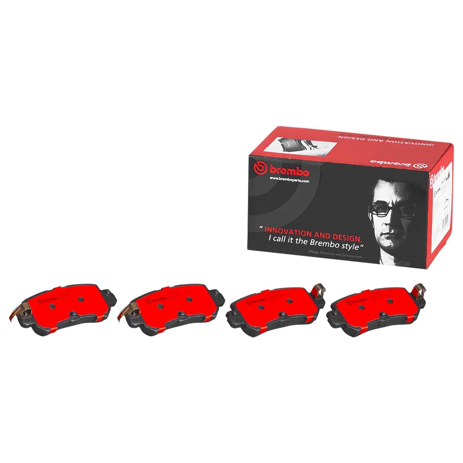 Brembo NAO Ceramic Brake Pads P49047N