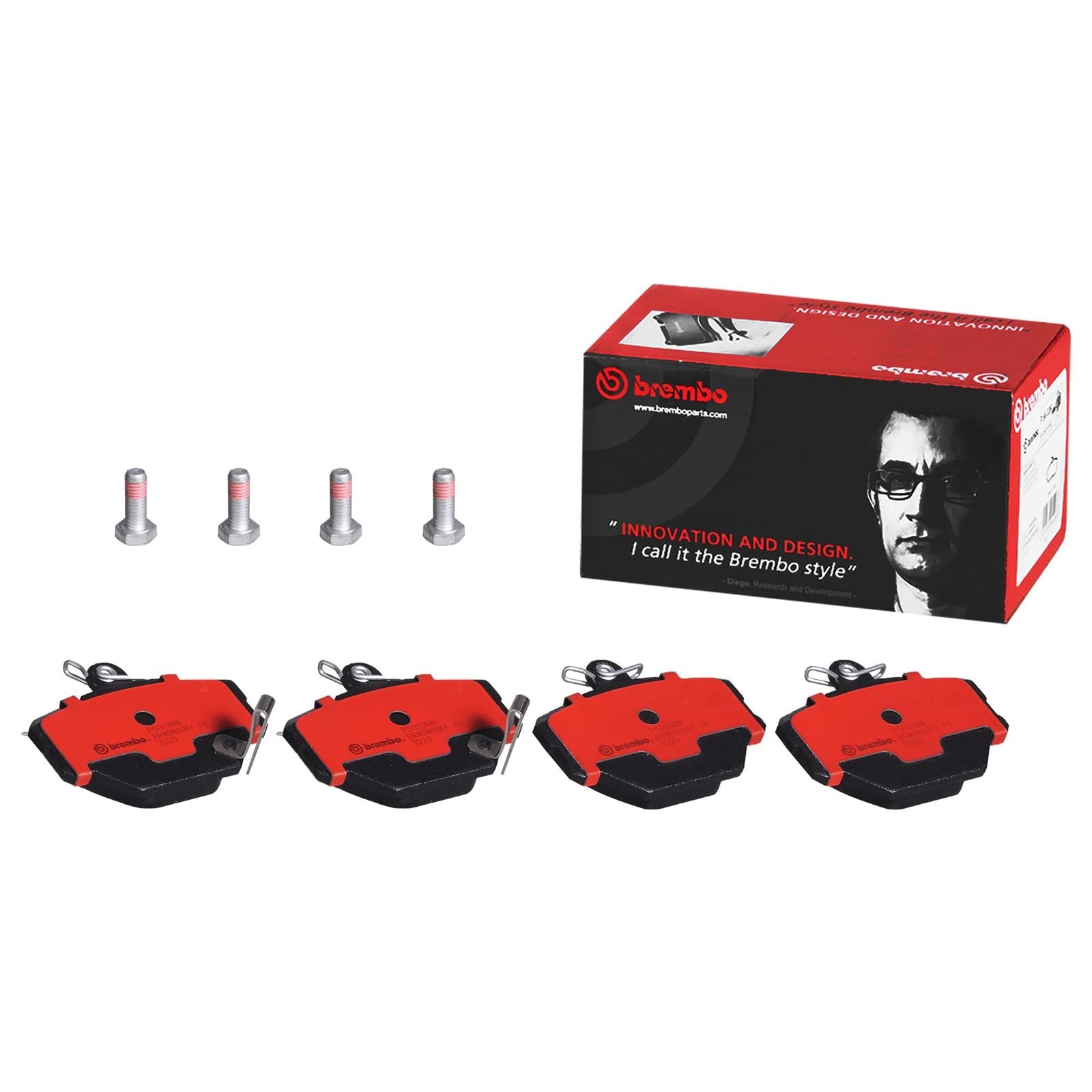Brembo NAO Ceramic Brake Pads P50038N