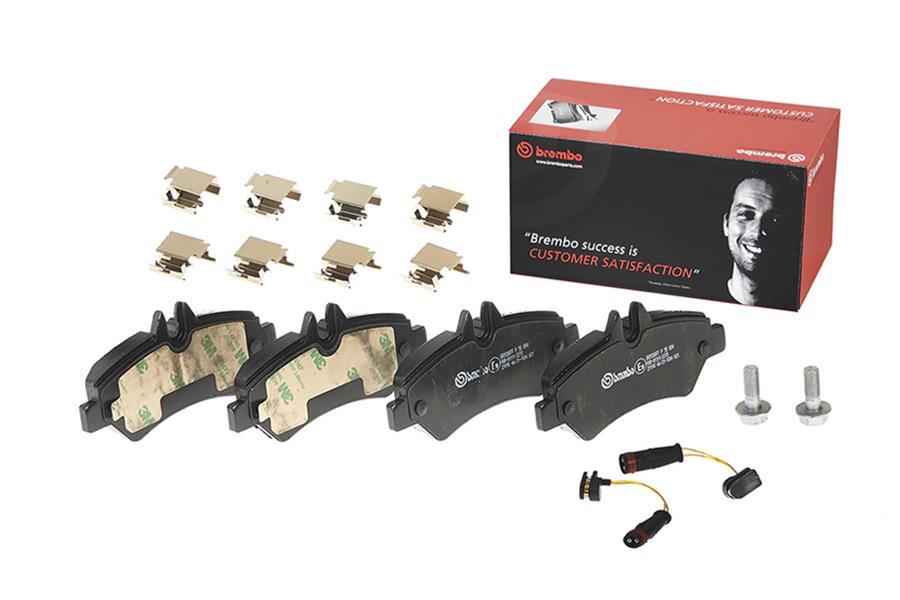 Brembo Disc Brake Pad and Rotor Kits KT04186