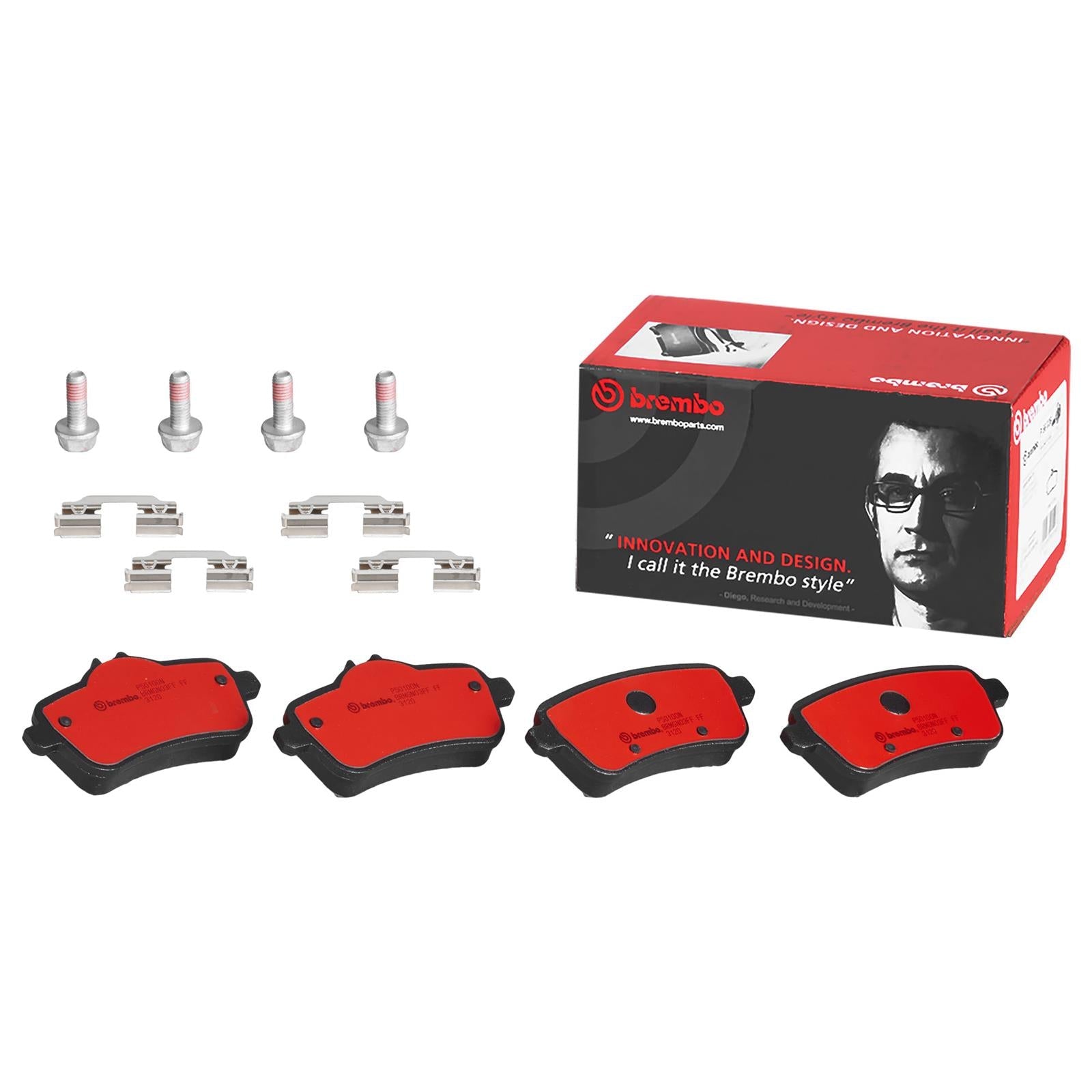 Brembo NAO Ceramic Brake Pads P50100N