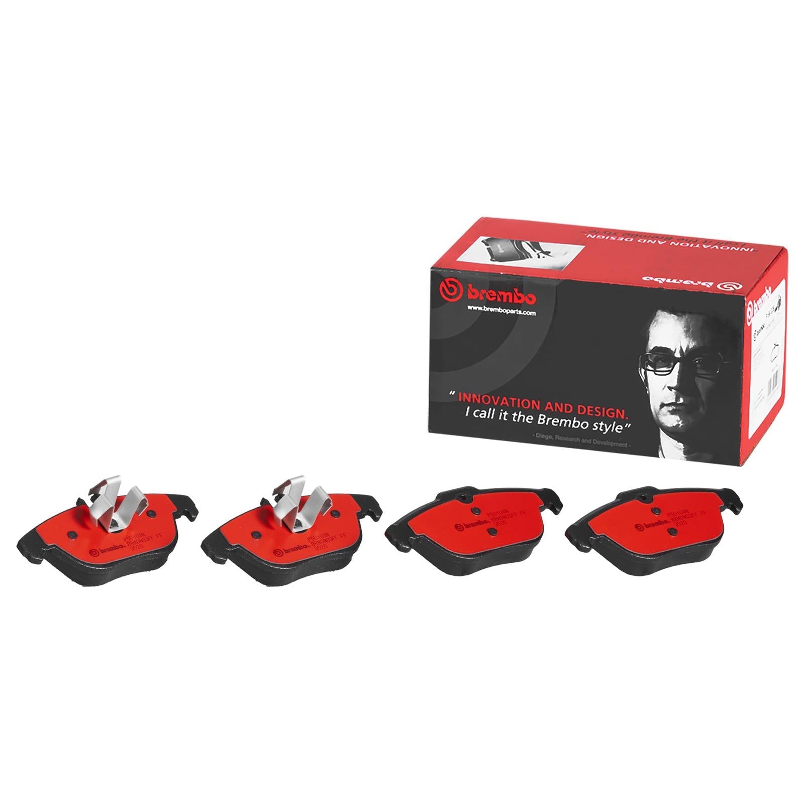 Brembo NAO Ceramic Brake Pads P50104N