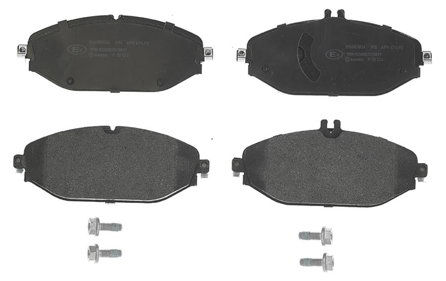 Brembo Low-Met Brake Pads P50124