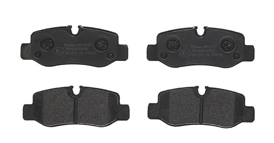 Brembo Low-Met Brake Pads P50126