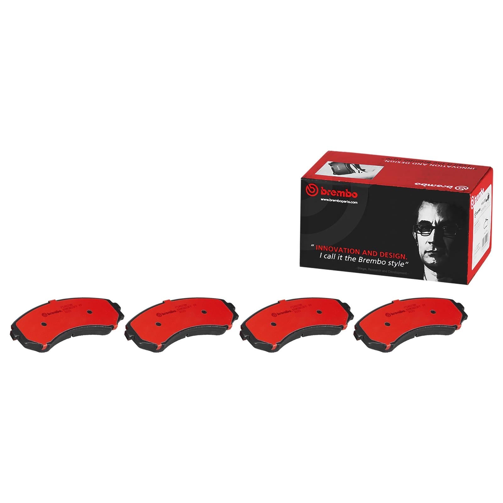 Brembo NAO Ceramic Brake Pads P54029N