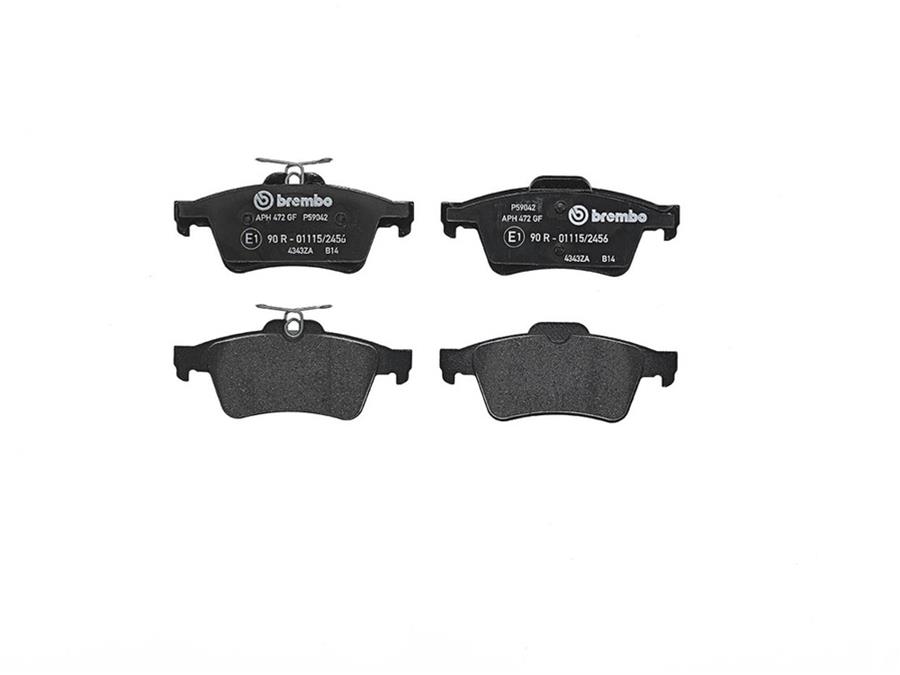 Brembo Low-Met Brake Pads P59042
