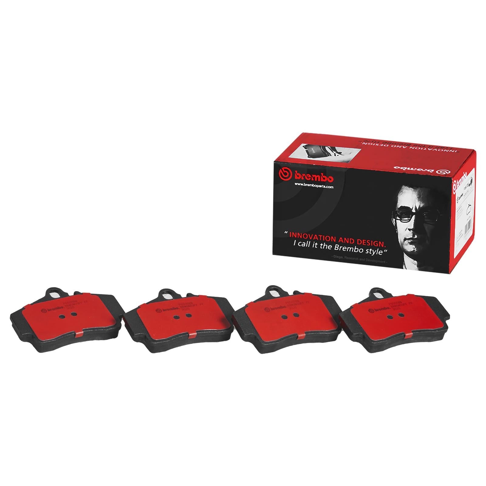Brembo NAO Ceramic Brake Pads P65008N