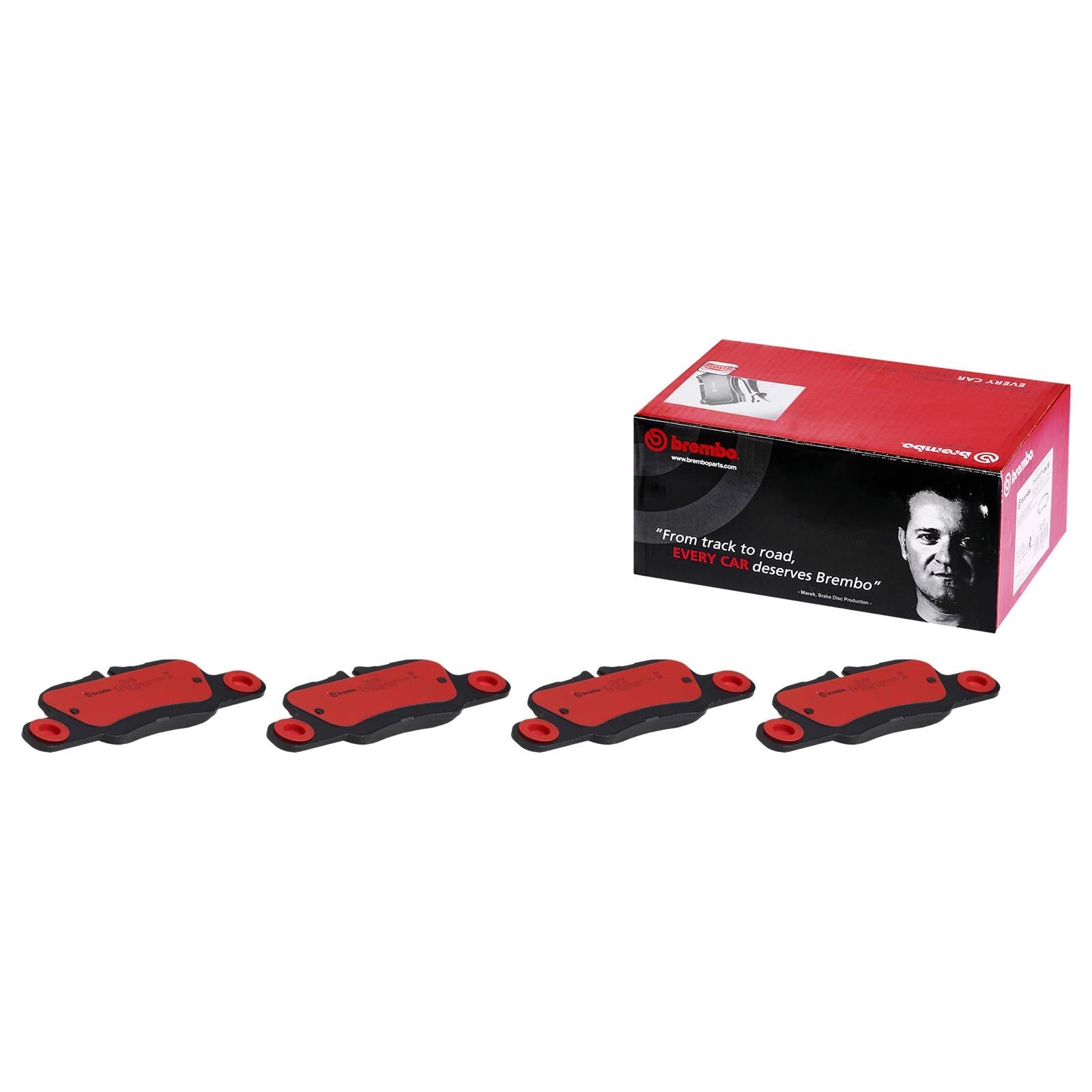 Brembo NAO Ceramic Brake Pads P65020N