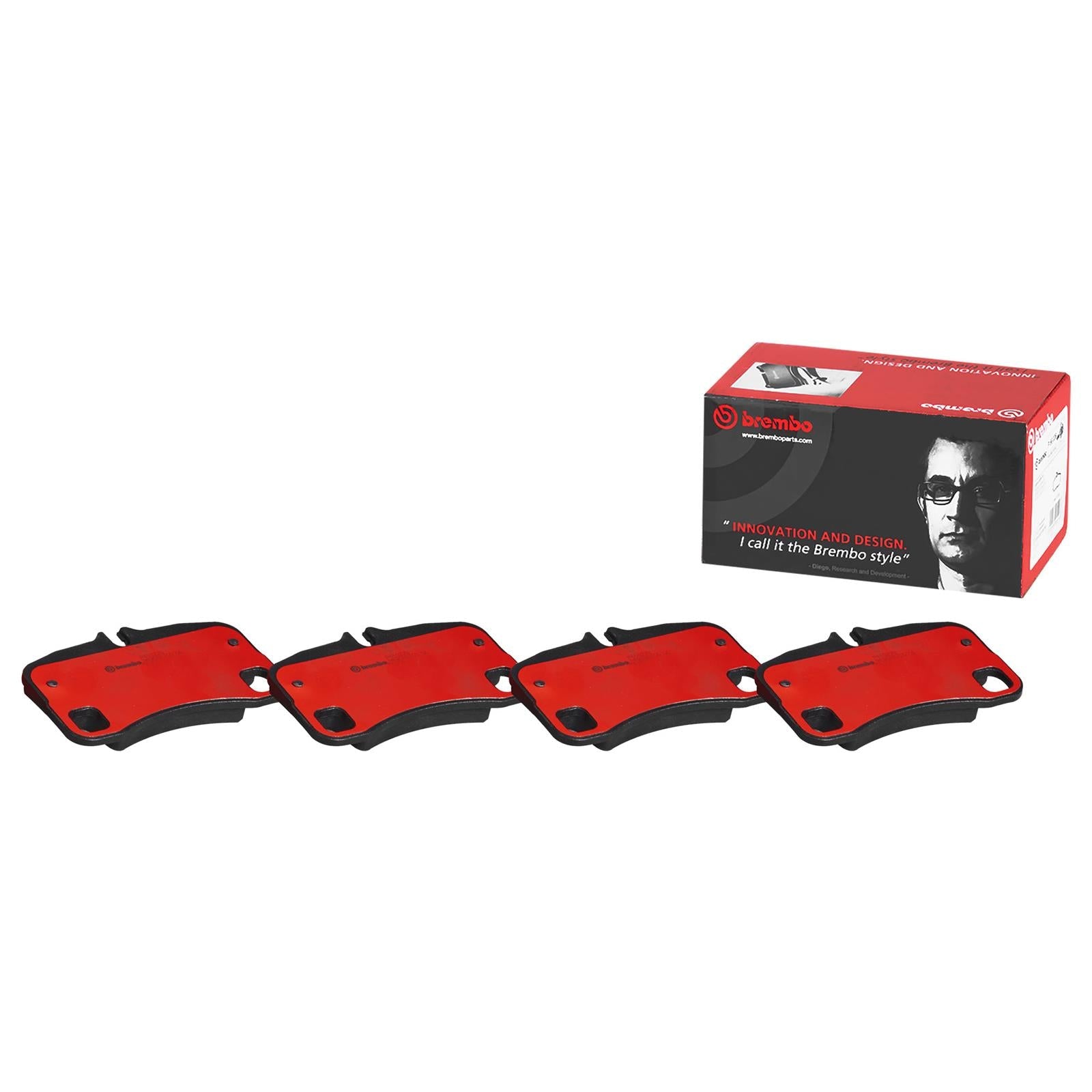 Brembo NAO Ceramic Brake Pads P65022N
