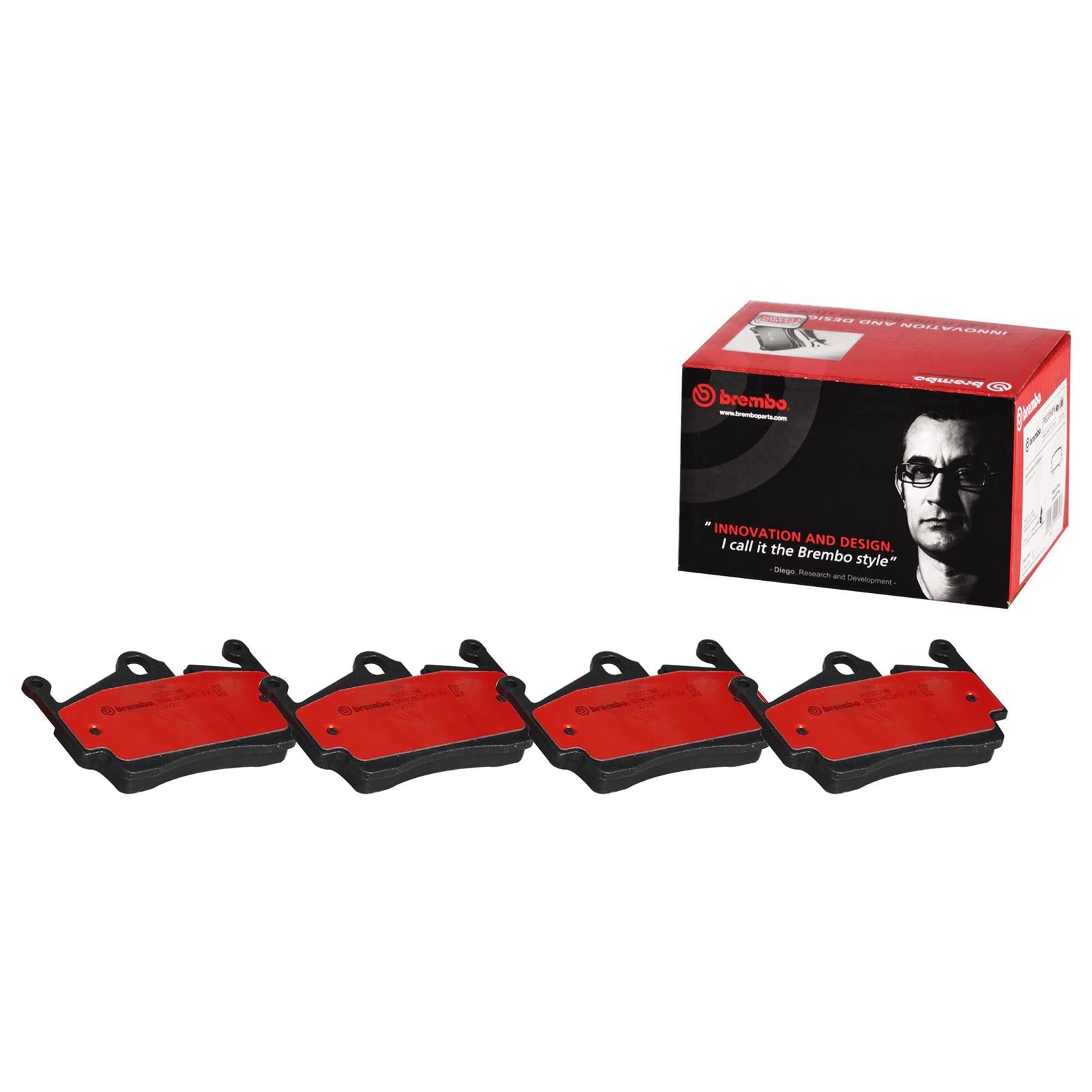 Brembo NAO Ceramic Brake Pads P65028N