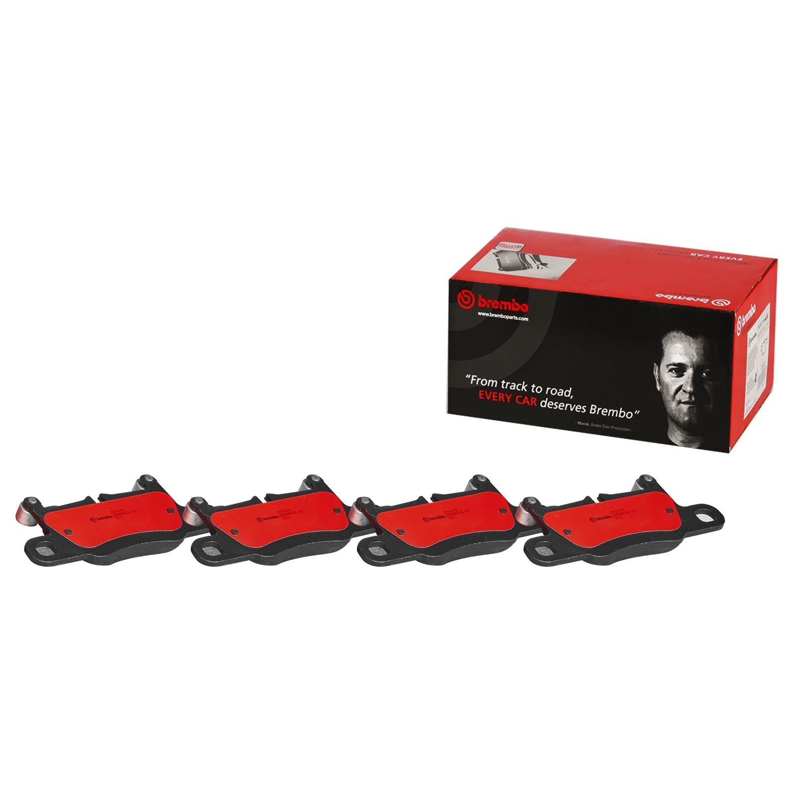 Brembo NAO Ceramic Brake Pads P65031N