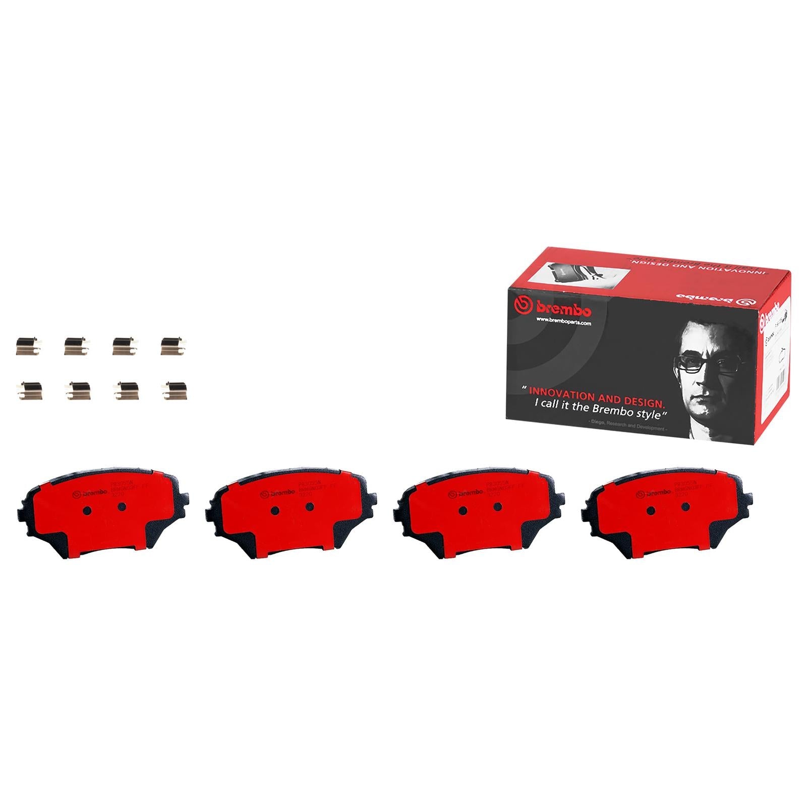 Brembo NAO Ceramic Brake Pads P83055N