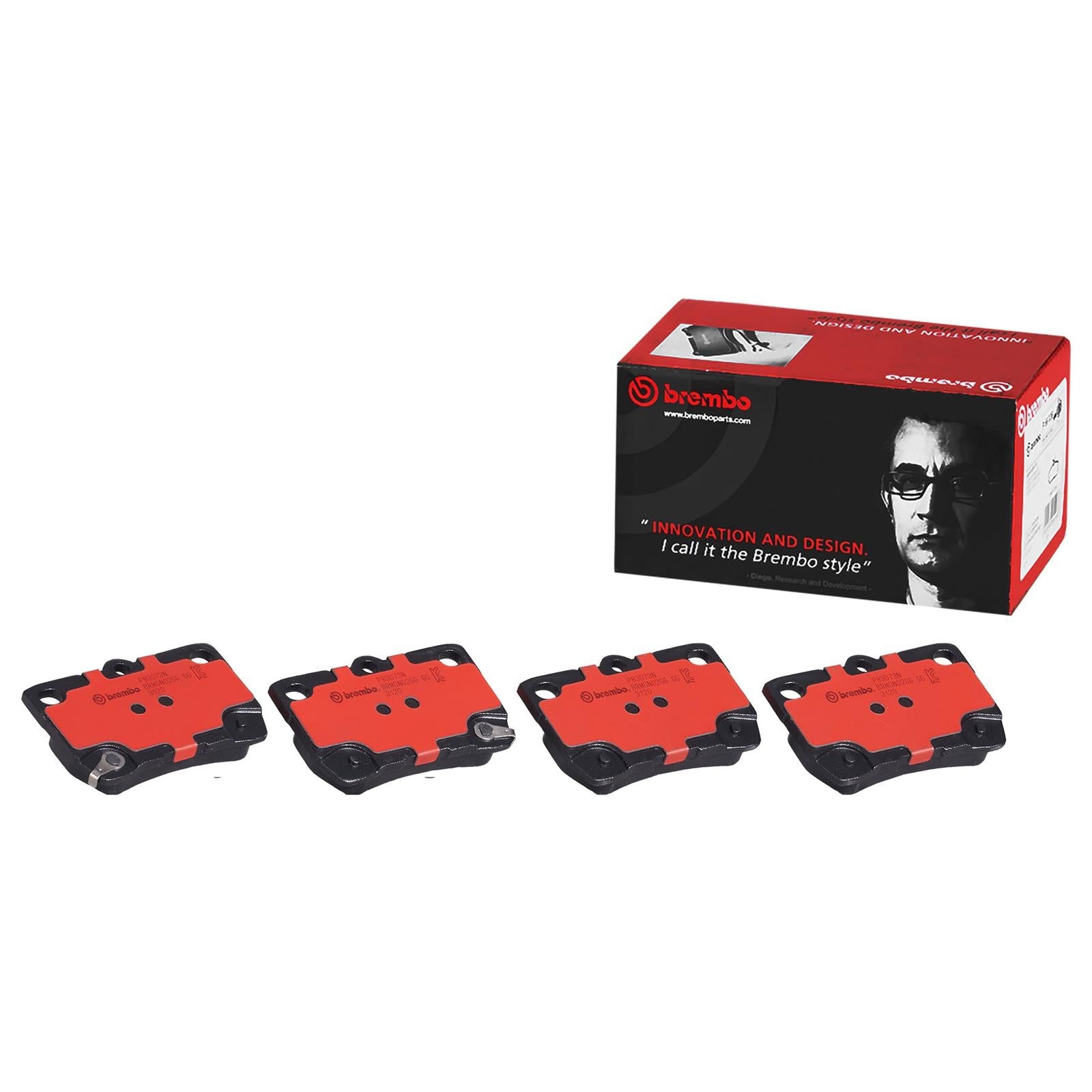 Brembo NAO Ceramic Brake Pads P83073N