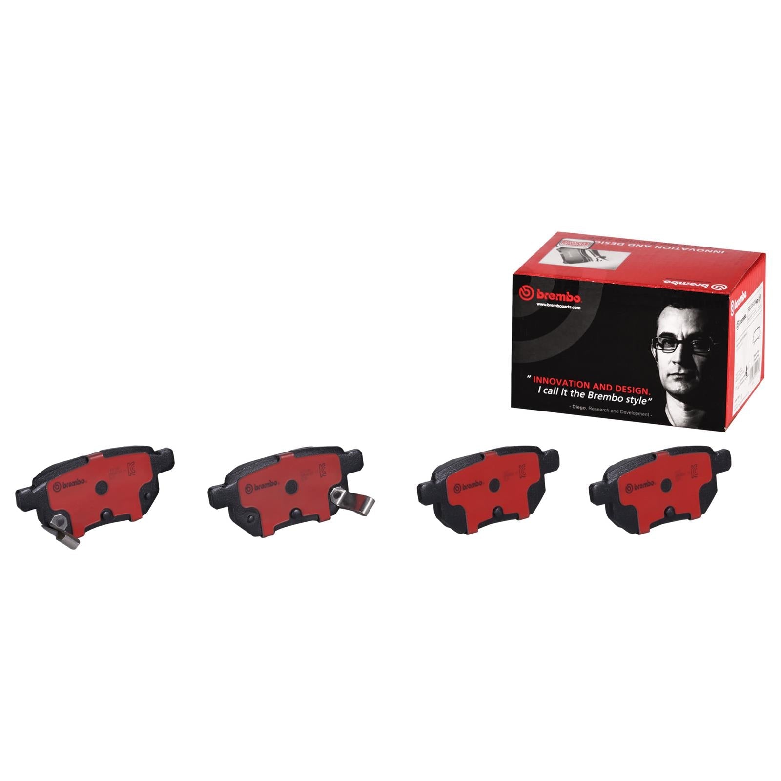 Brembo NAO Ceramic Brake Pads P83133N