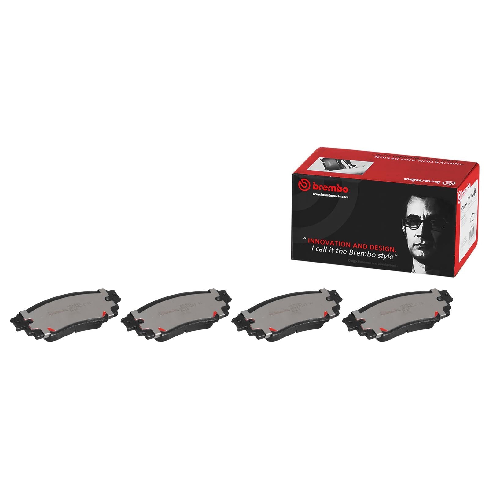 Brembo NAO Ceramic Brake Pads P83160N