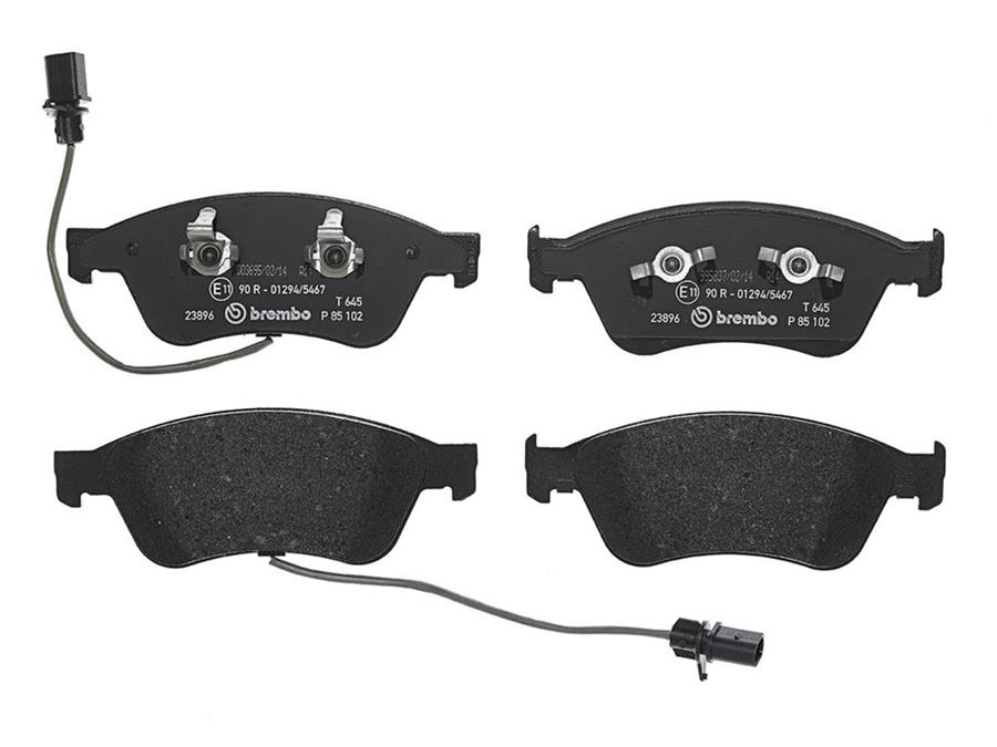 Brembo Disc Brake Pad and Rotor Kits KT04231