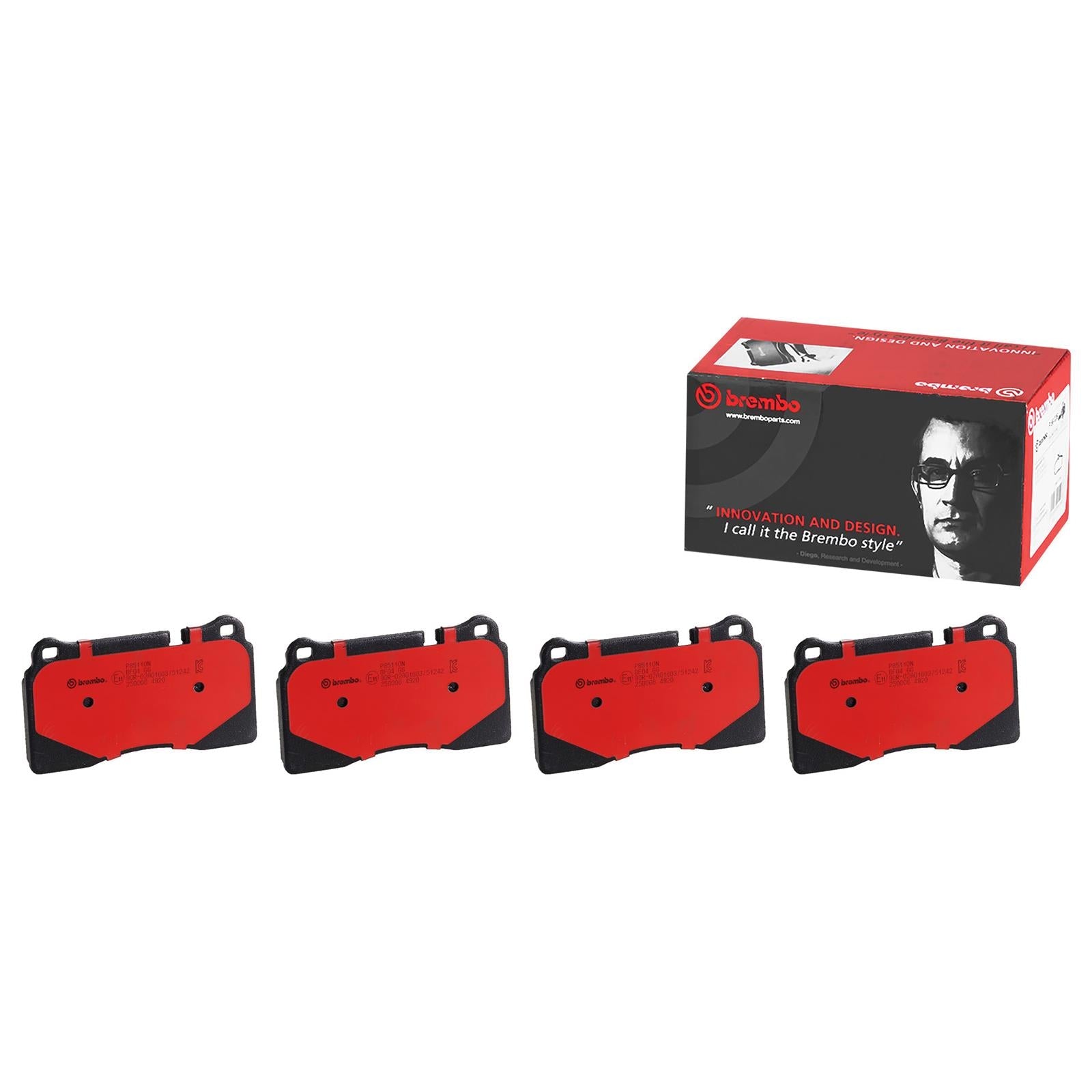 Brembo NAO Ceramic Brake Pads P85110N