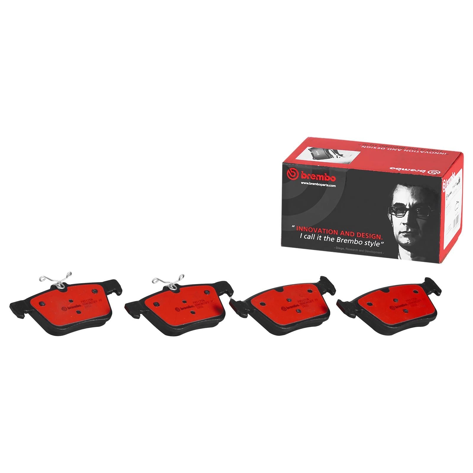 Brembo NAO Ceramic Brake Pads P85125N