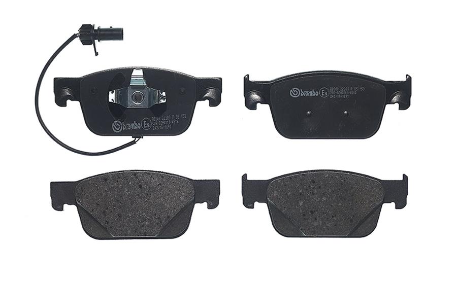 Brembo Low-Met Brake Pads P85153