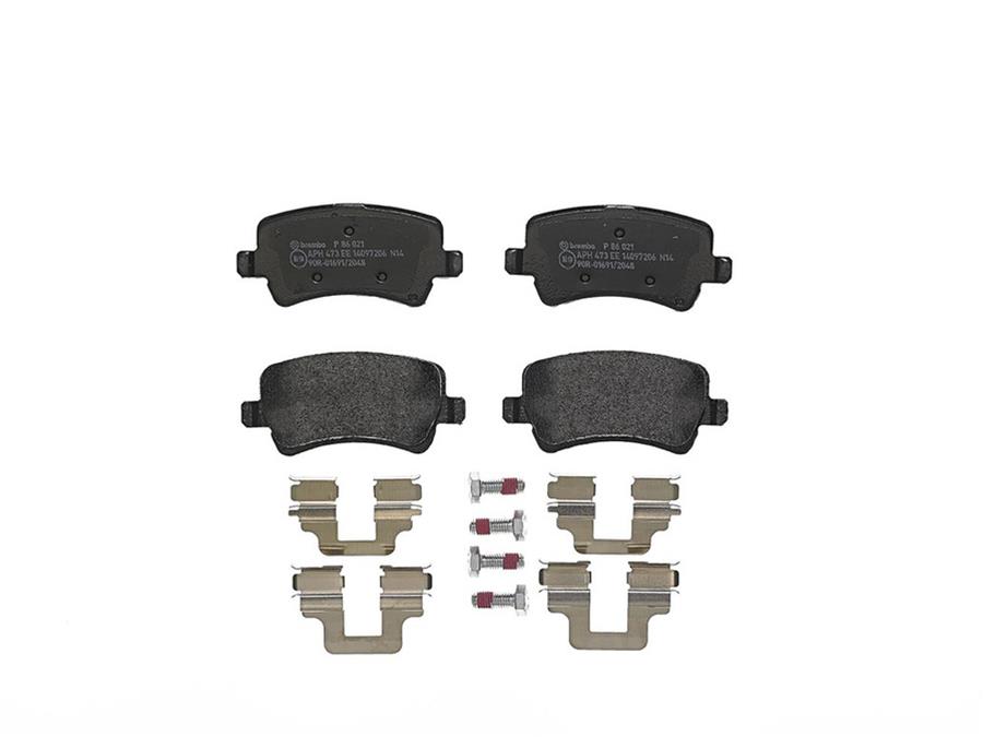 Brembo Low-Met Brake Pads P86021