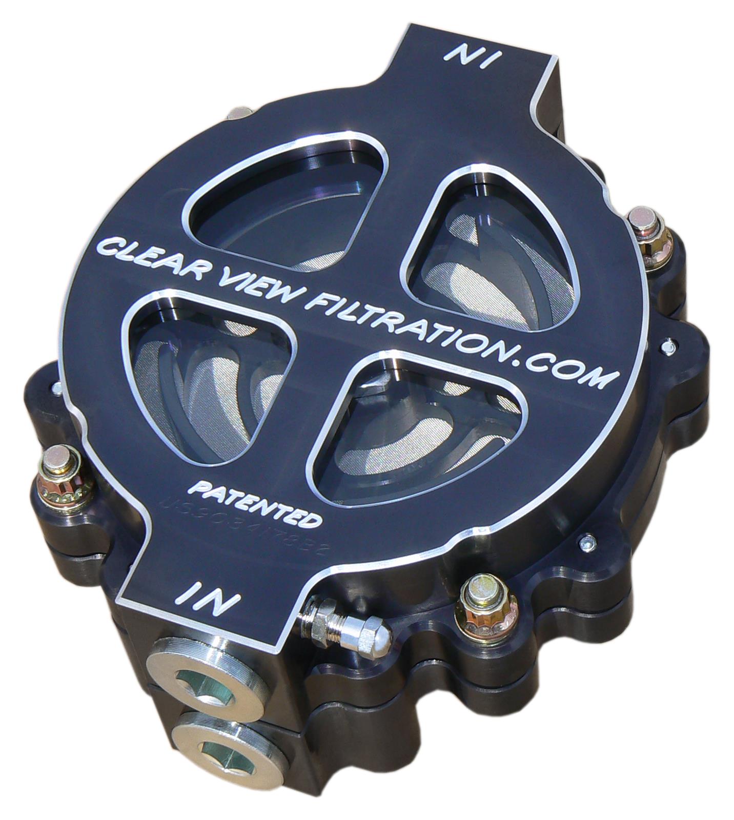 Clear View Filtration See Through Oil Filters 100-60-B
