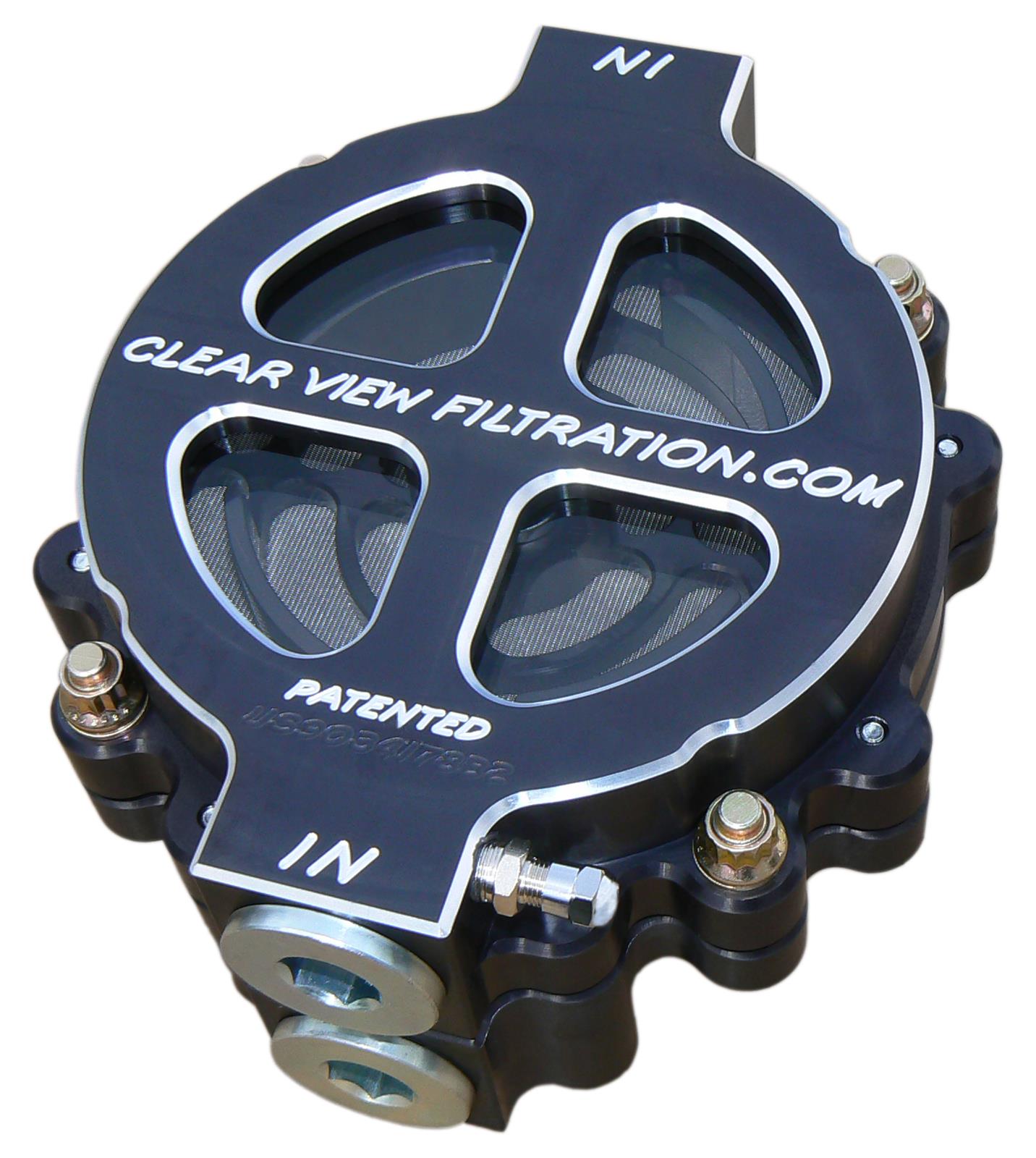 Clear View Filtration See Through Oil Filters 101-115-B