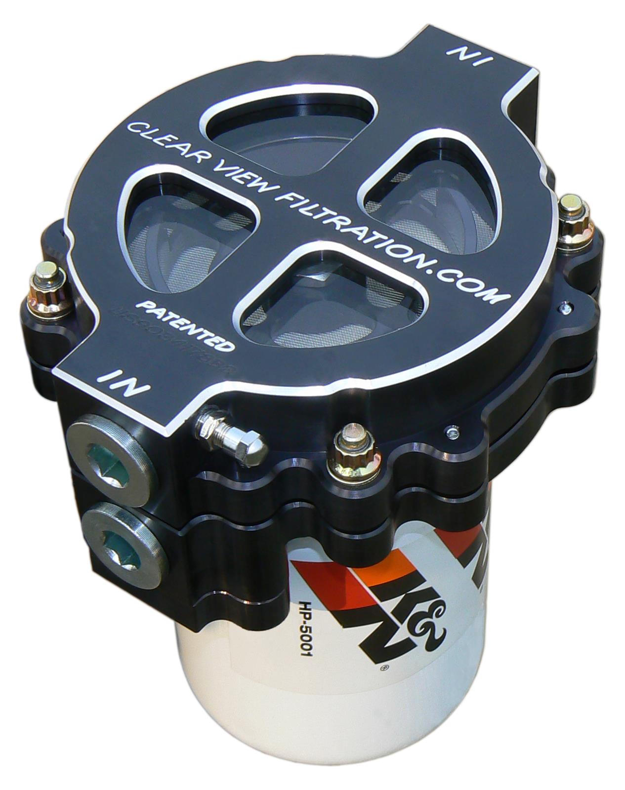 Clear View Filtration Screw-On See Through Oil Filters 126-380B