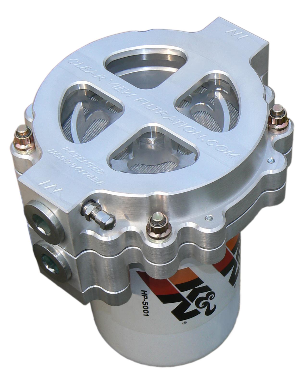 Clear View Filtration Screw-On See Through Oil Filters 125-115