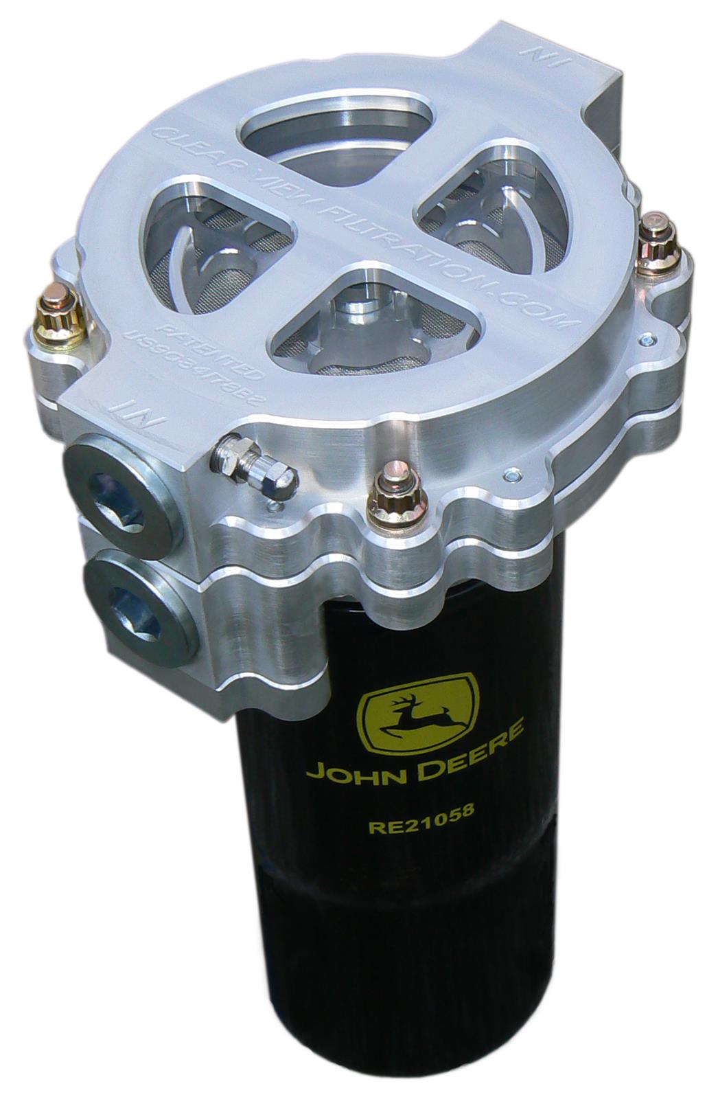 Clear View Filtration Screw-On See Through Oil Filters 127-380
