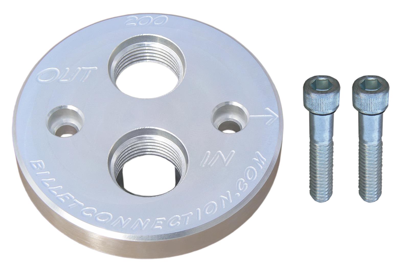 Clear View Filtration Oil Filter Block Adapters 200