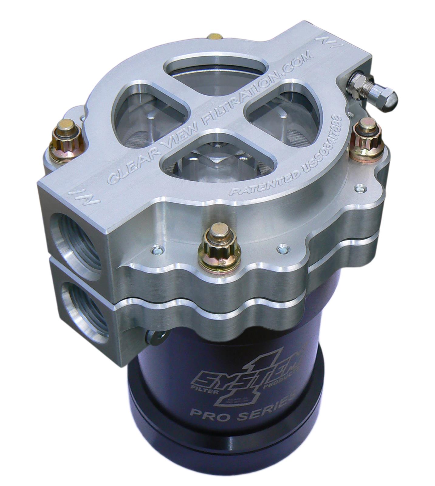 Clear View Filtration Screw-On See Through Oil Filters 405-115