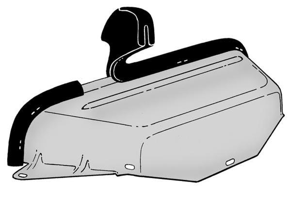 Bob Drake Reproductions Weatherstrip Seals, Individual Position 21A-8327-K